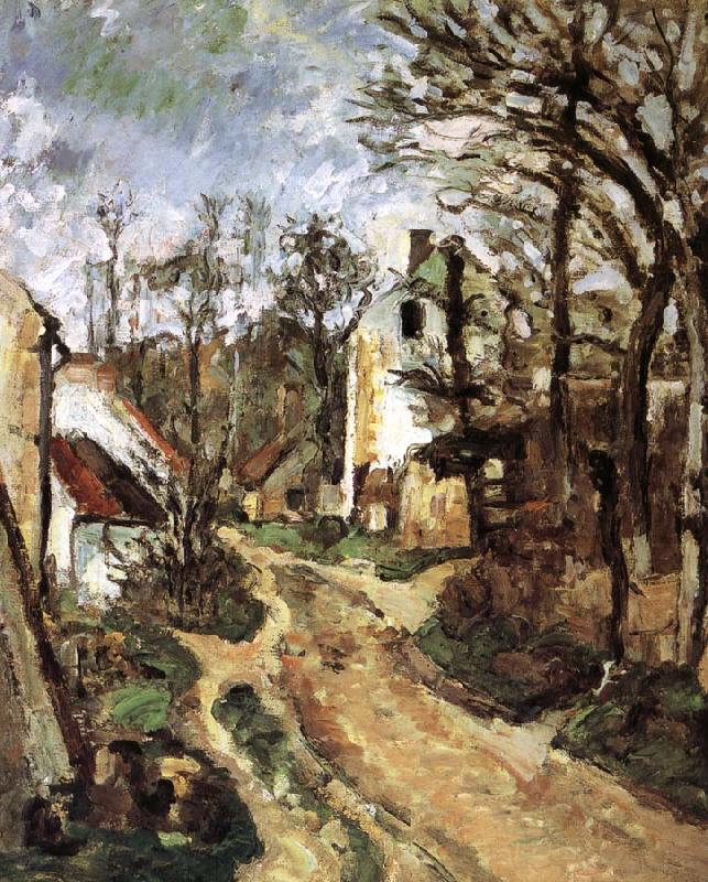 Paul Cezanne path china oil painting image